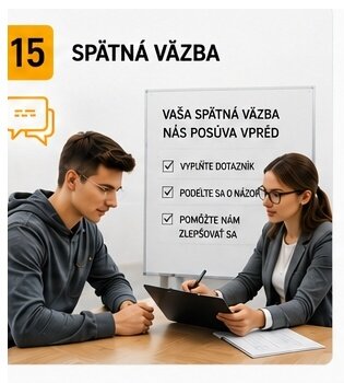 15. Spätná väzba