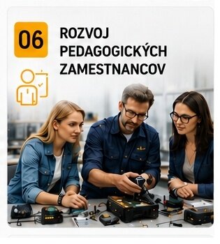 6. Rozvoj pedagogických zamestnancov