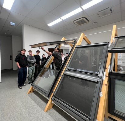 Návšteva showroomu VELUX.
